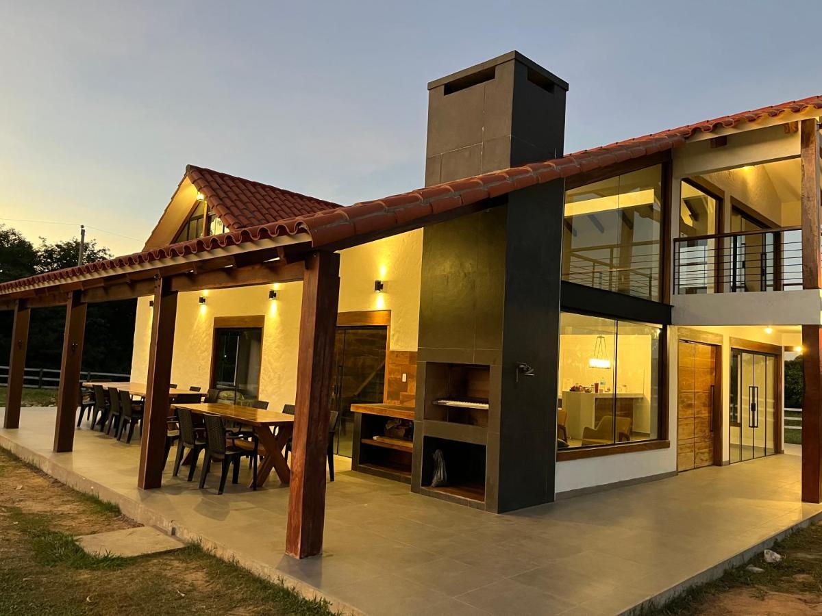 Cabana Los Sauces En Buena Vista Santa Cruz Esterno foto